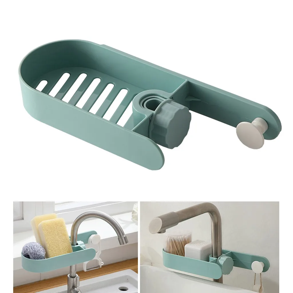 Лучшие продажи 2019 товары кухонный кран для раковины губка мыльница органайзер
