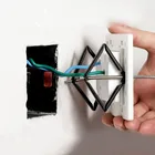 Настенный переключатель, Ремонтный инструмент, секретный переключатель, переключатель кассеты, Ремонтный стержень, опорный стержень, аксессуары электрика, 1 комплект (6 шт.)