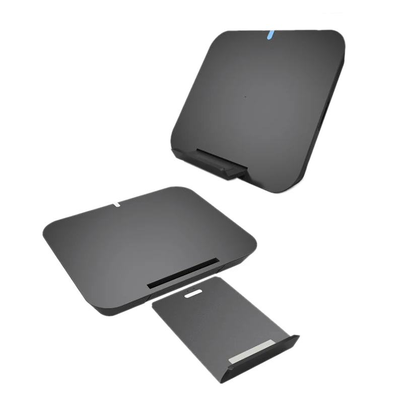 Быстрое беспроводное зарядное устройство Qi портативное складное Беспроводное с