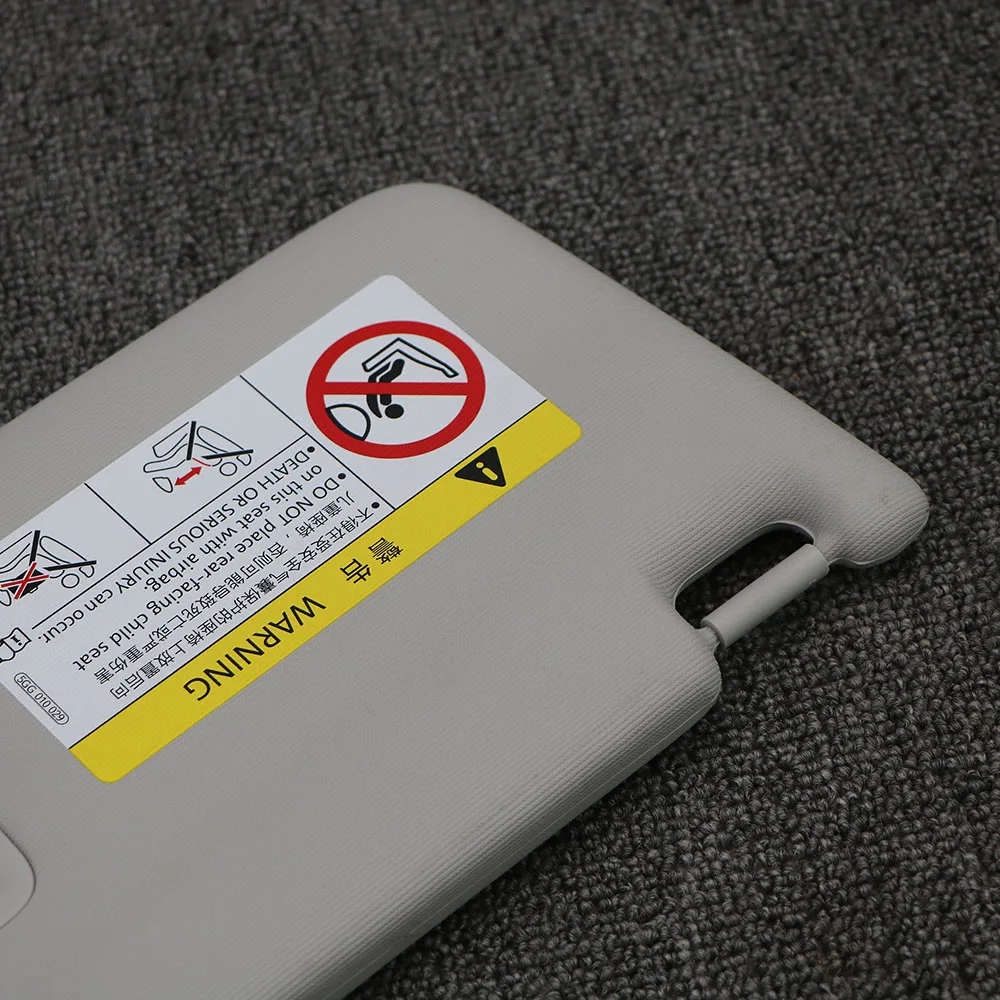 5GG857552 Черная передняя Солнцезащитная панель с зеркалом для макияжа VW Golf 7 SportsVan Jetta