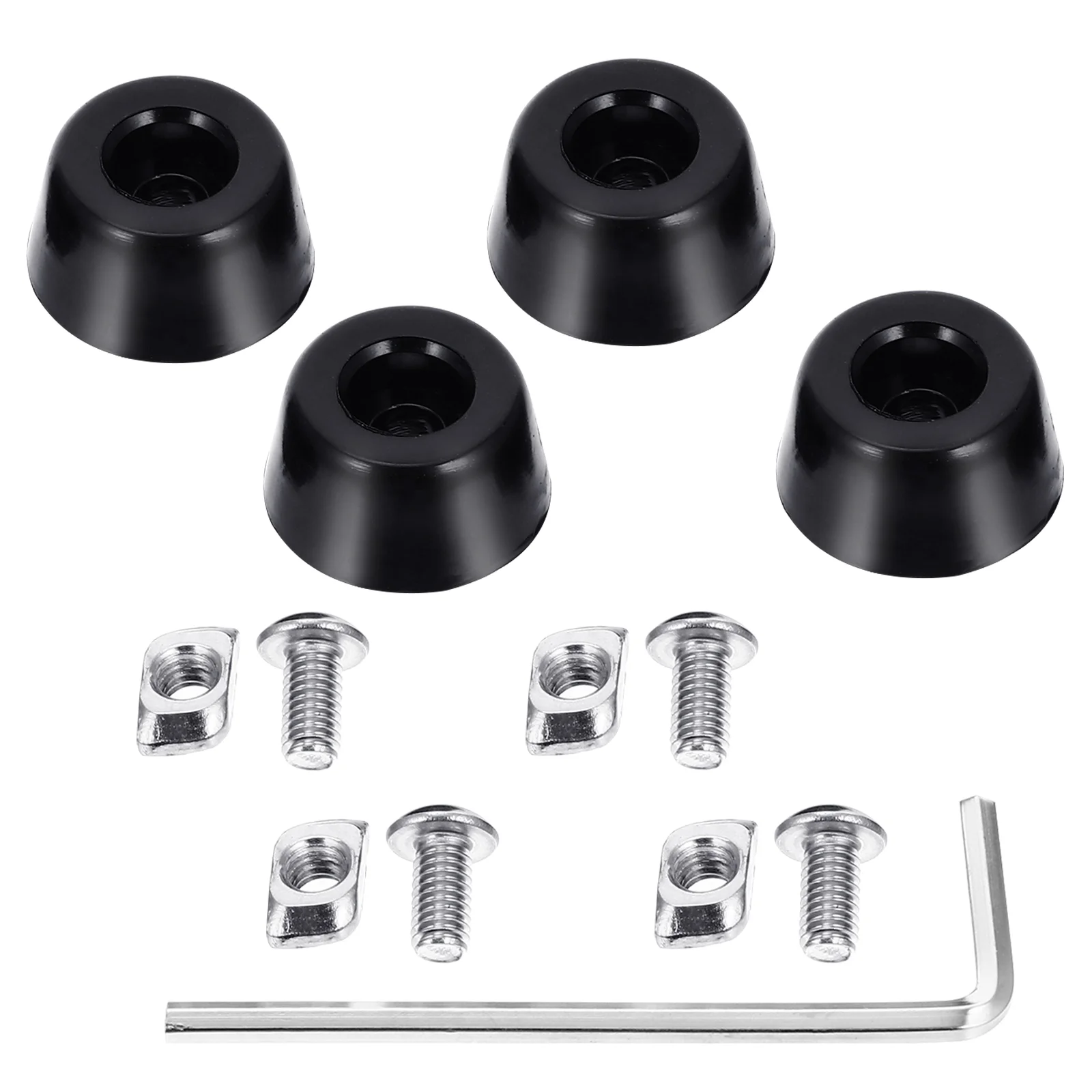 

4pcs Anti Vibration Rubber Landing Mat Feet 3D Printer Replacement Parts