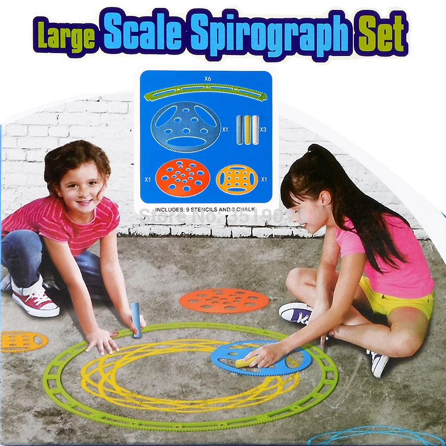 Набор игрушек для рисования spirographic свободный стиль создание рисунков обучающая игра развивающие игрушки