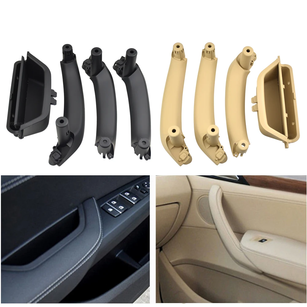 

Car Left Front Interior Door Handle Inner Driver's Seat Side Panel Handle Pull ABS Trim For BMW X3 X4 F25 F26 2010-2016