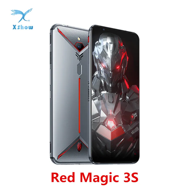 Смартфон Nubia Red Magic 3S 8 ГБ 128 6 65 дюймов Snapdragon 855 Plus 48.0MP + 16.0MP 5000 мАч|Смартфоны| |