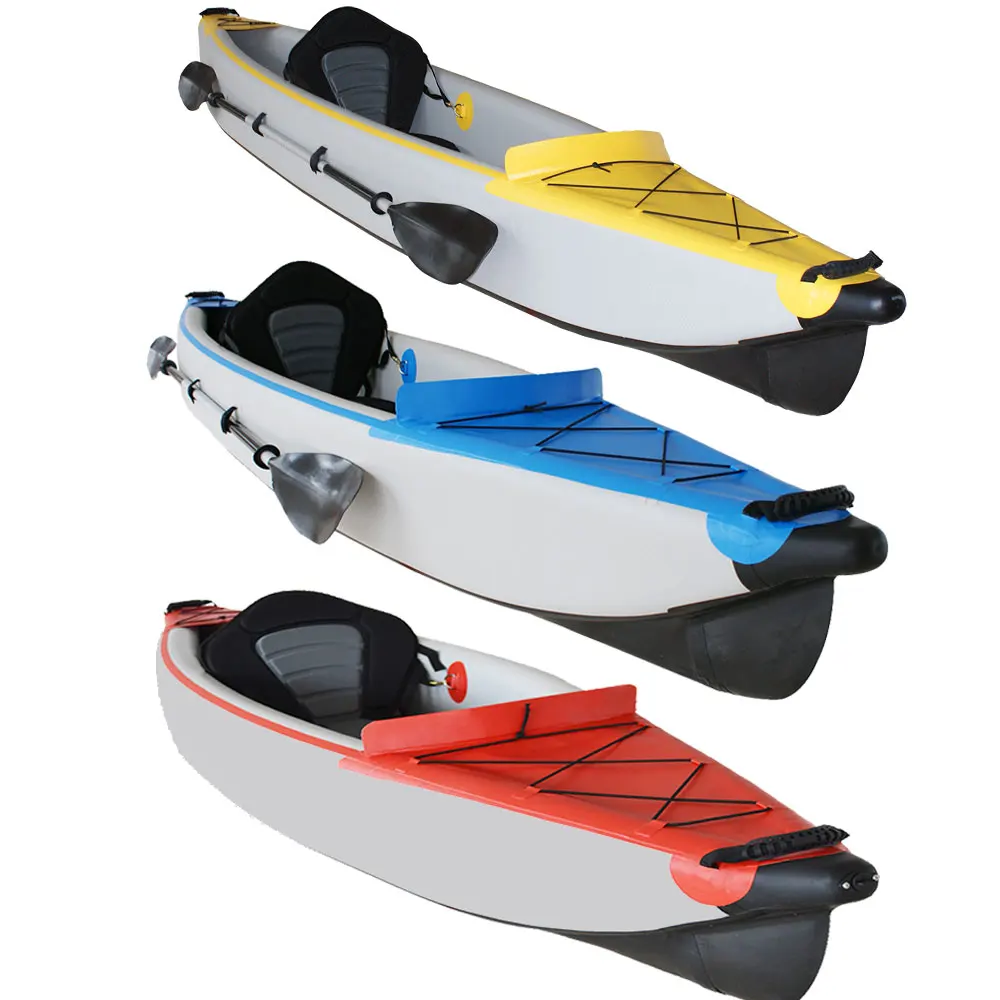 

Stock Inflatable Drop Stitch Foot Drive Pedal Fishing Kayak