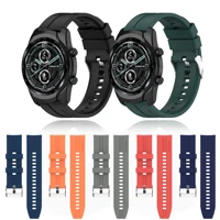 wrist band for ticwatch pro 3 gps strap for ticwatch pro 4glte 2020 gtx e2 s2 silicone bracelet belt smart watch accessories