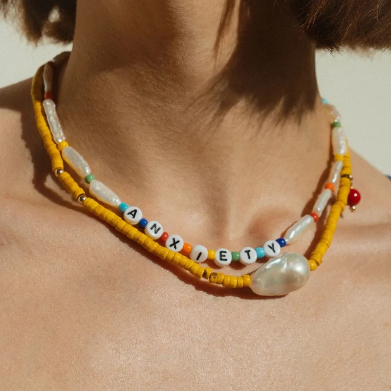 Классическое Длинная цепочка из золота ожерелье в стиле барокко подвеска