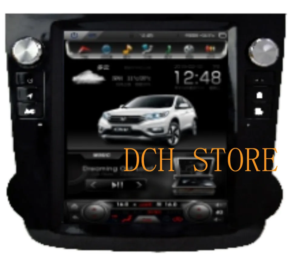 Автомобильный DVD GPS навигатор для Honda CRV 2009 2012 вертикальный Тесла стиль Android 6 0 10 4