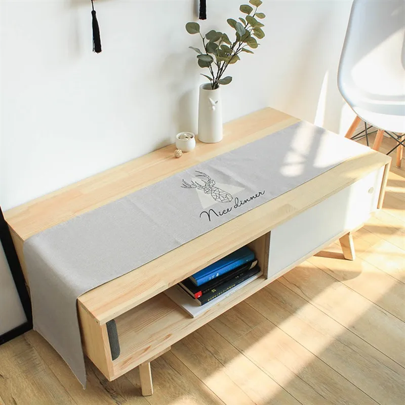 

Thick modern Nordic minimalist ins table cloth TV cabinet coffee table table flag table cloth cover towel table flag tail towel
