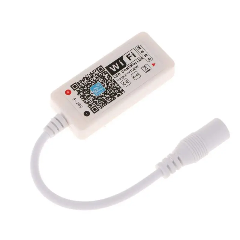 

Magic Home Mini RGBW Wifi контроллер для светодиодной ленты, панельный светильник, Функция синхронизации, 16 миллионов цветов, управление смартфоном