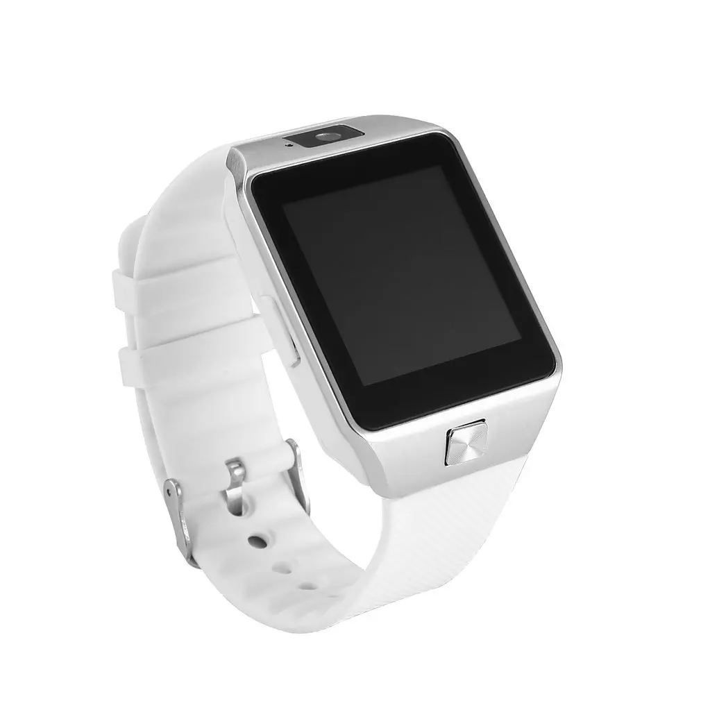 2 Носимые устройства DZ09 bluetooth Смарт часы для android телефон Поддержка SIM/TF нескольких языков для мужчин и женщин детские спортивные наручные часы - Цвет: 2