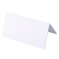 practical 100 blank table name place cards many colours white party wedding