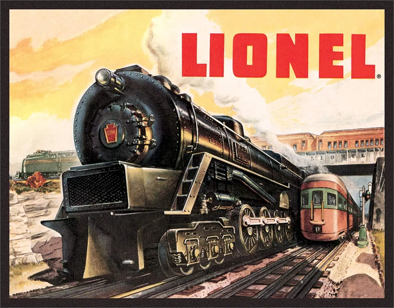 

Desperate Enterprises Lionel Trains 5200 Tin Sign,