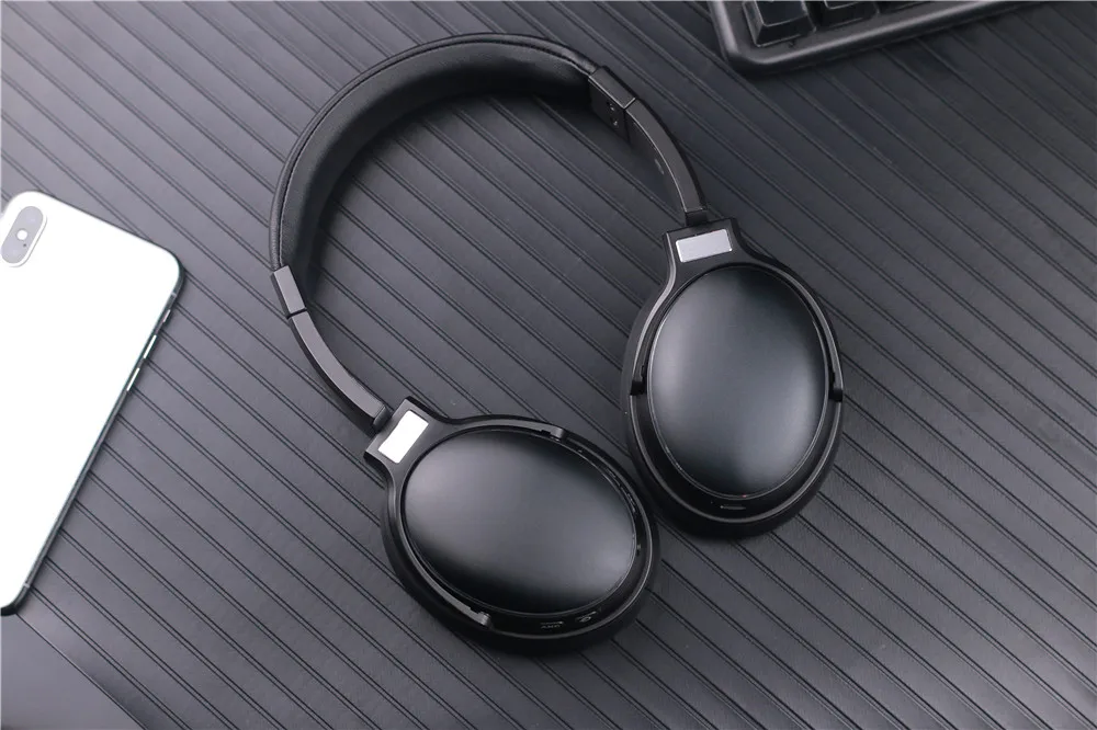 Оригинальные Bluetooth наушники H1, складные наушники с активным шумоподавлением, беспроводная гарнитура ANC для Iphone, samsung, просо, наушники