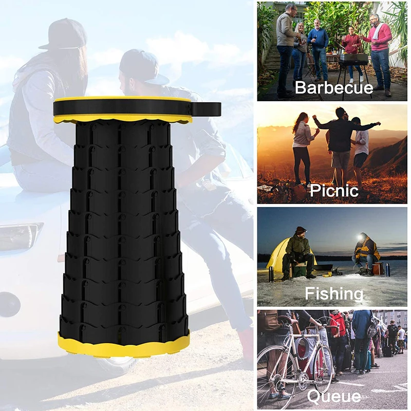 Стул складной телескопический для рыбалки кемпинга походов мини-стул | Мебель