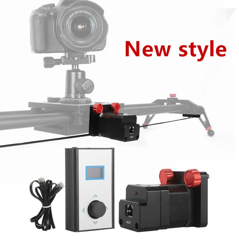 

New Carbon Fiber Stepper Motor Motorized Timelapse Video Camera Slider Follow Focus Rail Carbon Slide for Electric Control DSLR