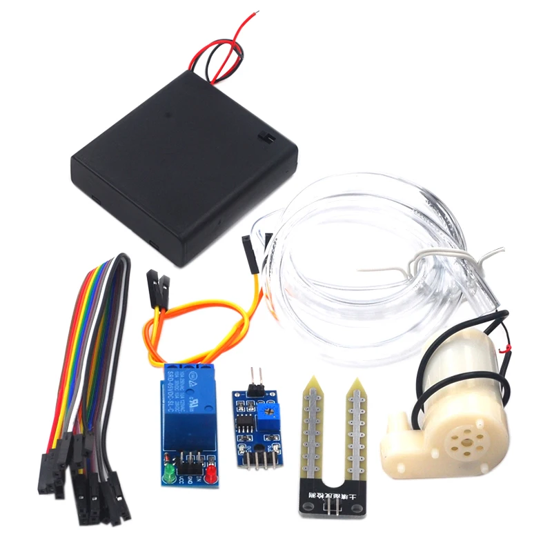 

DIY Set Soil Moisture Detection Automatic Watering Pumping Automatic Irrigation Module Automatic Watering Water Pump-ABUX