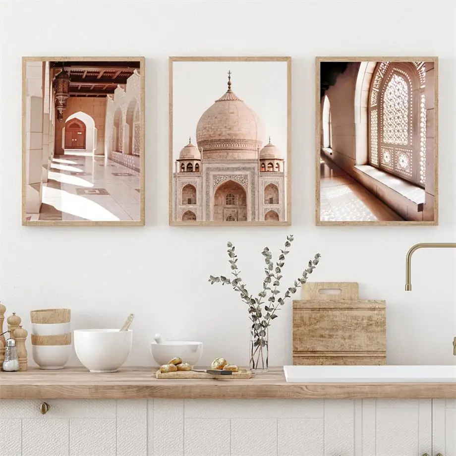 Марокканская мечеть Арка Исламская галерея Бохо цитаты настенная живопись на