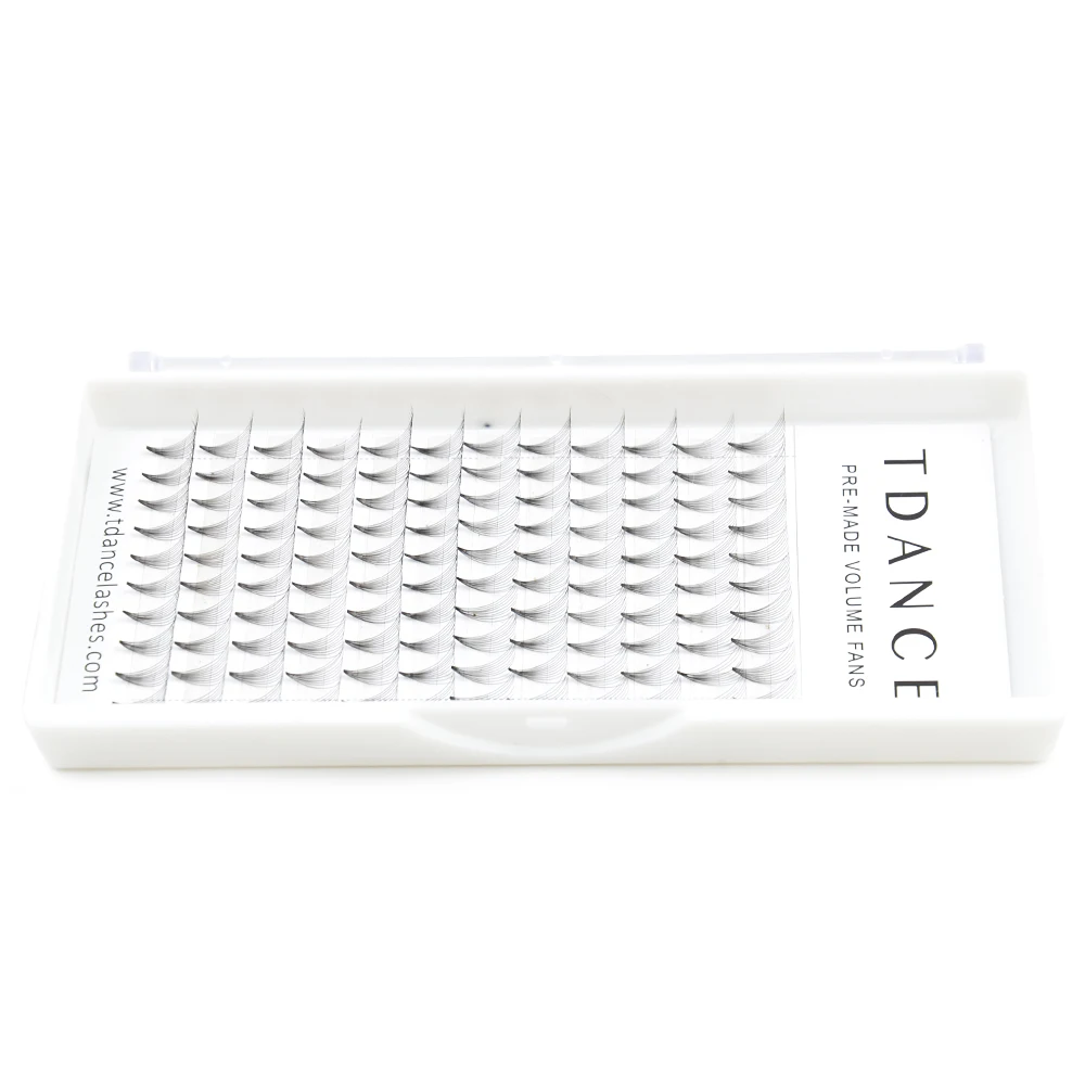 TDANCE 10D предварительно сделанные вентиляторы для наращивания ресниц 0 07/0 05 русский