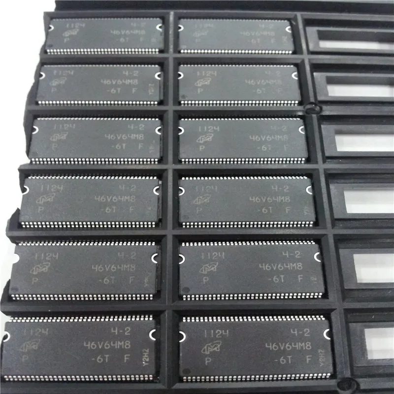 Новые 10 шт./лот MT46V64M8P-6TIT 46V64M8 46V64M8-6T F TSSOP-66 IC памяти для автомагнитолы Ремонт