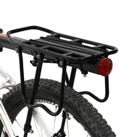 50kg bicycle luggage carrier bike rack aluminum cargo rear rack shelf cycling seatpost bag holder stand mtb bike accessories