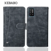Luxury Wallet UMIDIGI A7S Case 6 53  Vintage Flip Leather Business Protective Cover For UMIDIGI A7S Case Phone Bag