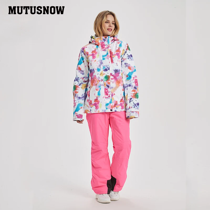 Лыжный костюм женский брендовый новинка 2020 Высококачественная куртка для