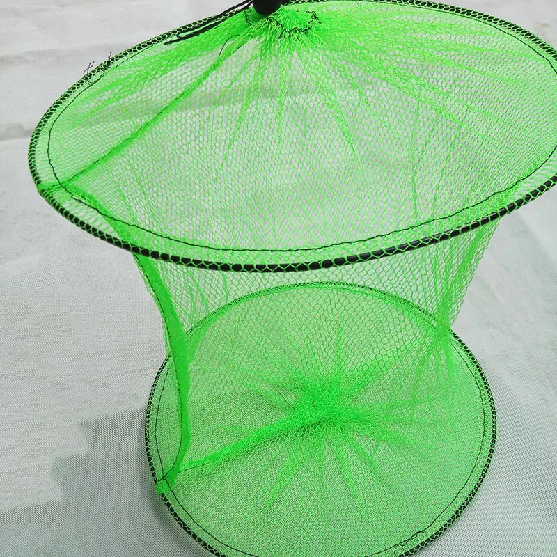 Сетчатый мешок пластиковый нейлоновый сетчатый складная рыболовная снасть