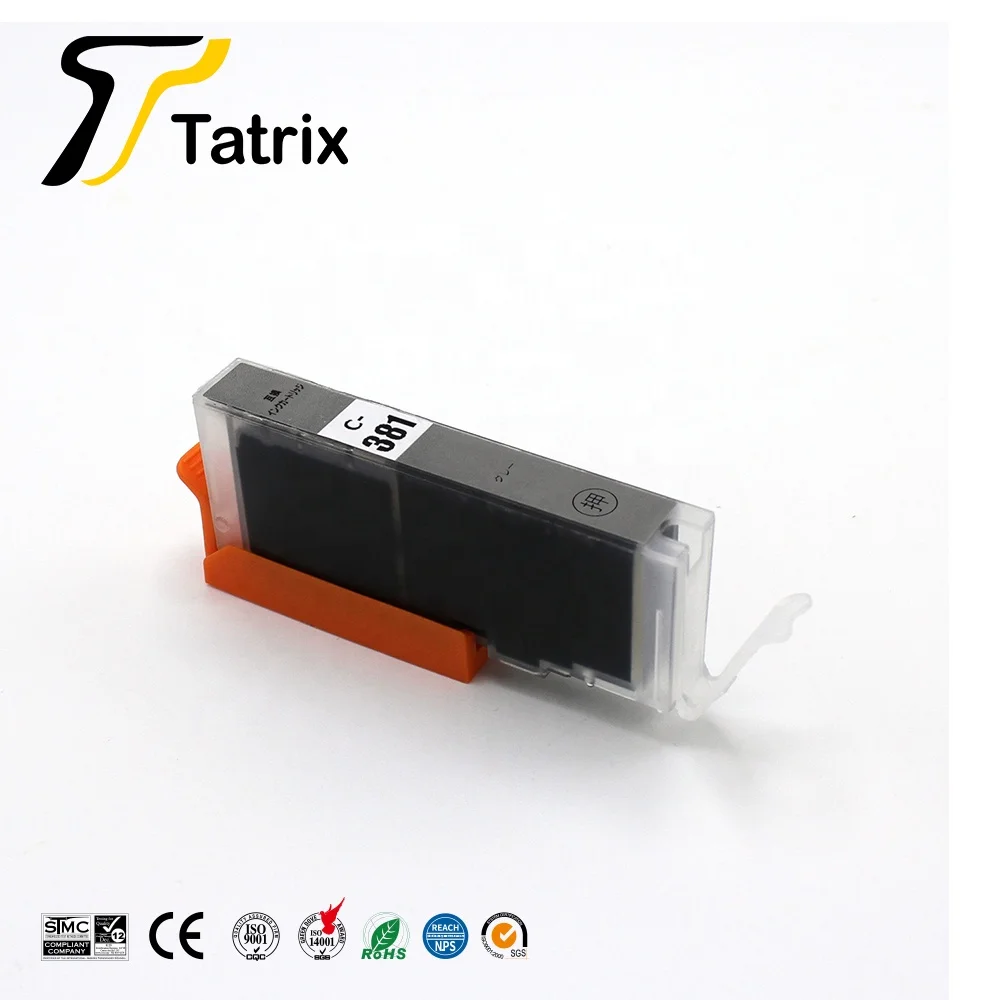 

Tatrix BCI-380XL BCI-381 BCI381 Compatible Ink Cartridge for Canon PIXUS TS8130 etc.