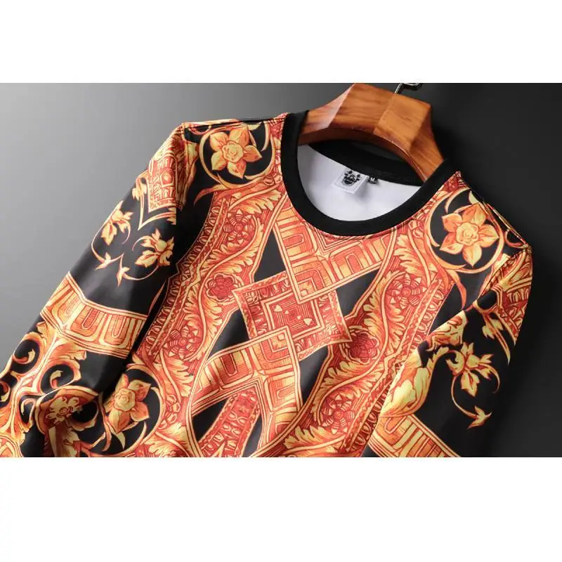 

Autumn and winter men's sweatshirt designer high-grade printed hoodie slim fashion