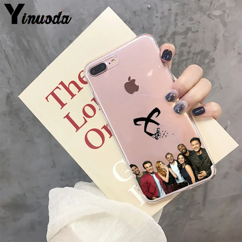 Yinuoda Shadowhunters Pattern Rubber Phone Accessories Cover for iPhone X XS MAX 6 6s 7 7plus 8 8Plus 5 5S SE XR 11 pro max
