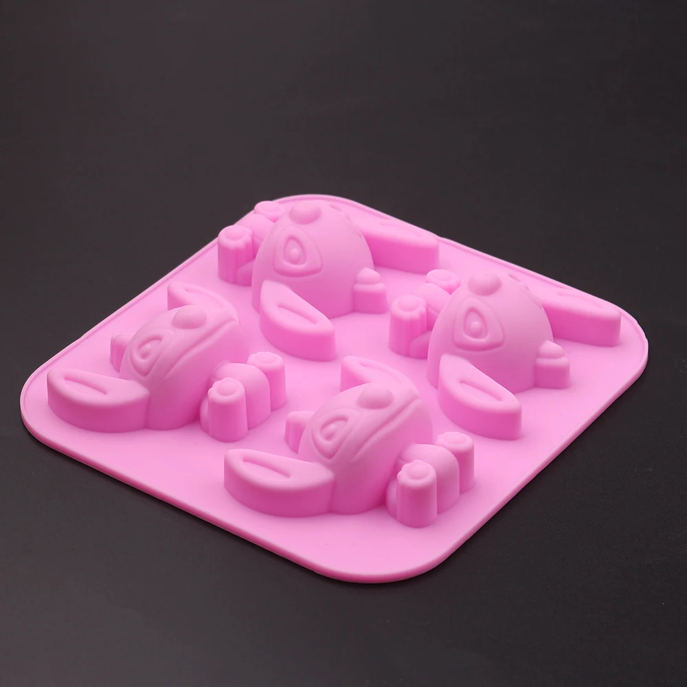 Мультяшная анимация форма для сшивания съедобный уровень силиконовая торта