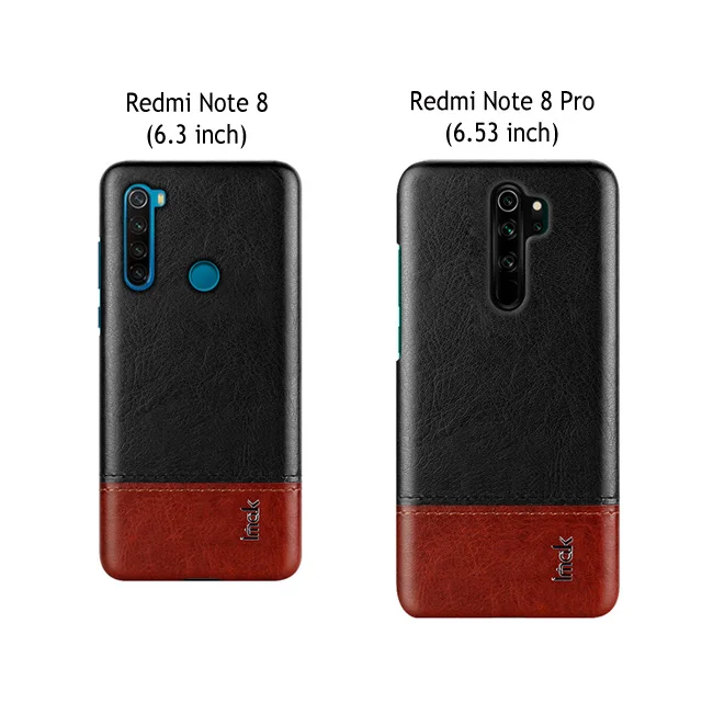 Redmi Note 8 Pro Note8 Роскошная задняя крышка IMAK лаконичный кожаный чехол для Funda Xiaomi Redmi Note 8 Pro Чехол Redmi Note 8 чехол