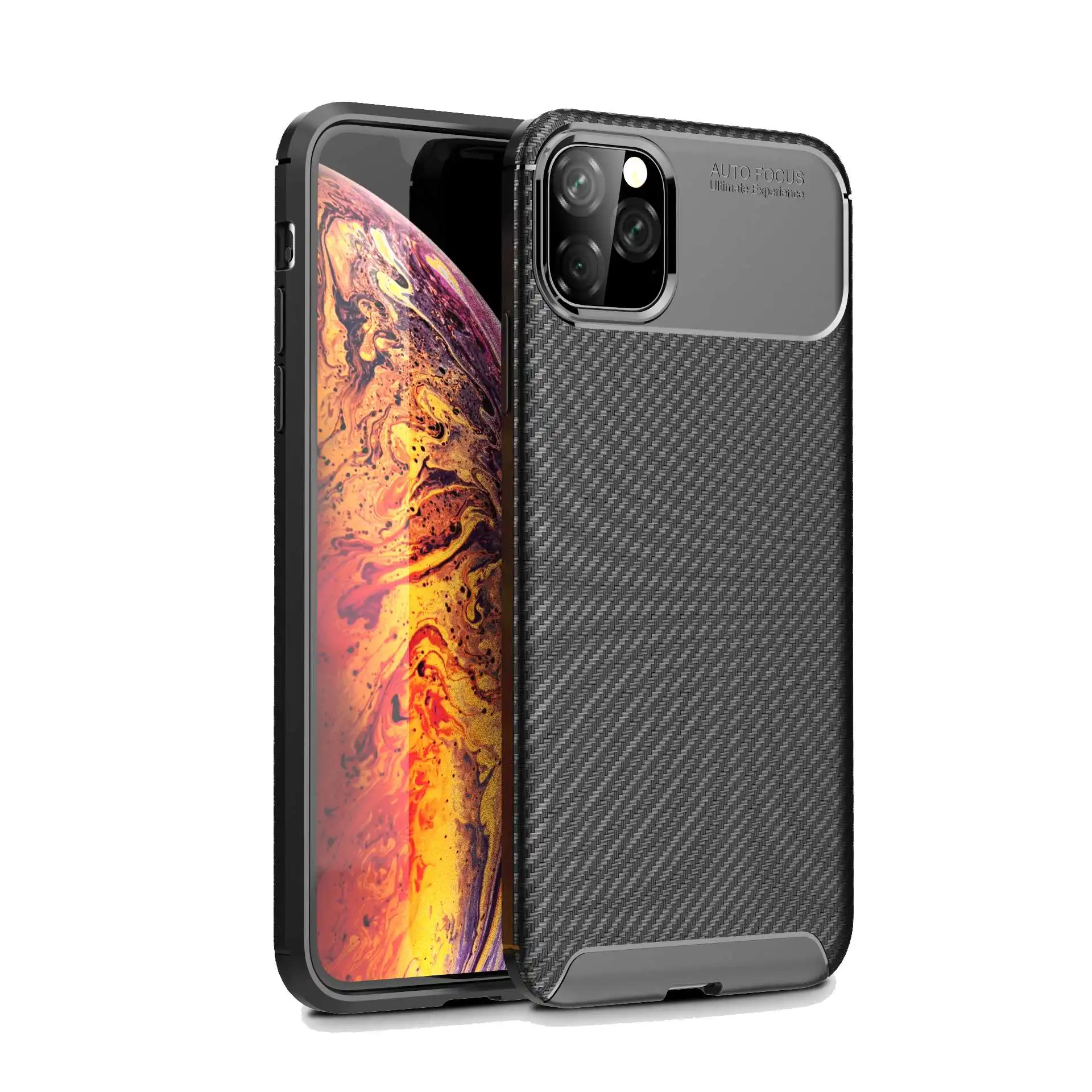 Чехлы для Huawei P30 Y9 2019 Nova 3i Honor 8x10 Youth Mate 20 Lite Pro Cover Beetle из углеродного волокна