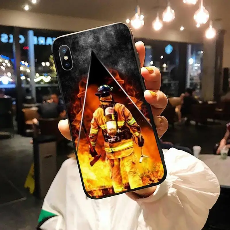 

Super hero Firefighter Heroes Phone Case for iPhone 11 12 mini pro XS MAX 8 7 6 6S Plus X 5S SE 2020 XR shell