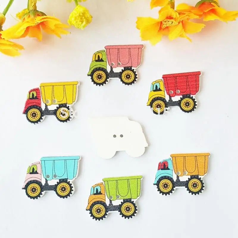 50 шт./лот 2-отверстие 21 5*30 мм деревянные пуговицы для грузовиков кнопка шитья