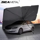 Автомобильные солнцезащитные шторы, чехлы для защиты интерьера от солнца и УФ-лучей на ветровое стекло