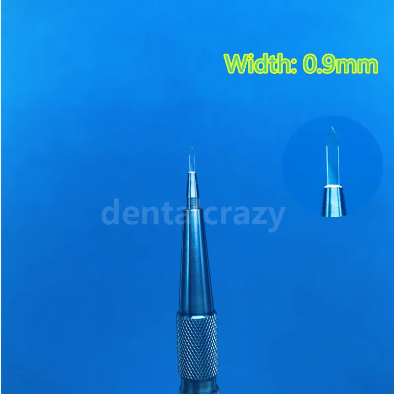 Перо для посадки волосяного фолликула ZTC168 0 90 мм нож пересадки волос с сапфировым