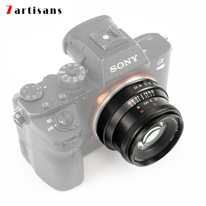 7artisans 35 мм F1.2II объектив с фиксированным фокусным расстоянием для Sony E