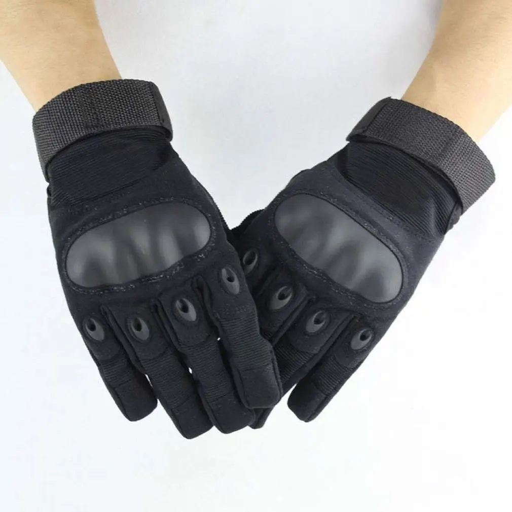 

Tactical Gloves Military Army Paintball Airsoft Outdoor Sports Shooting Police Carbon Hard Knuckle Full Finger Gloves