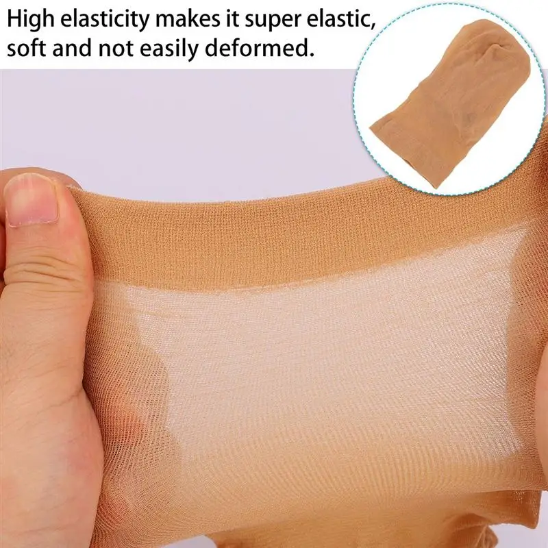 

8pcs Practial Useful Portable Accessories Mesh Wig Cap for Man