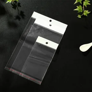 6*12 7*12 8*12 см, отверстие для подвешивания, прозрачный полиэтиленовый пакет OPP, упаковочный полиэтиленовый пакет, Самоуплотняющиеся целлофановые упаковочные пакеты