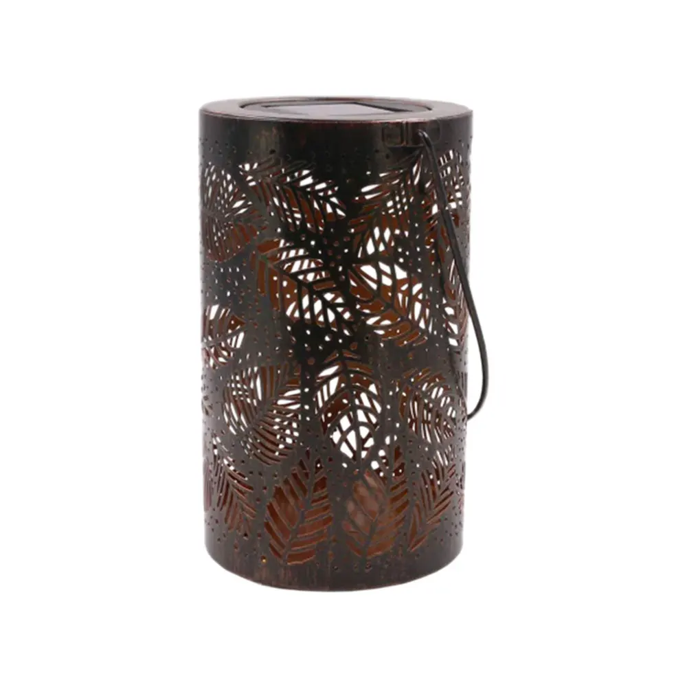 Солнечный фонарь светильник s наружный садовый подвесной металлический лист