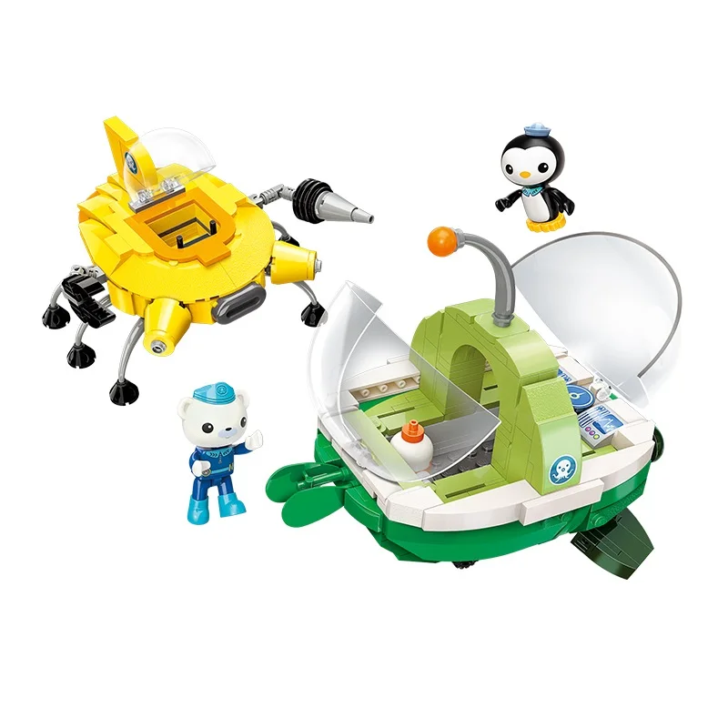 Конструктор Octonauts Serise Спасательный корабль игрушки для детей подарки мультики
