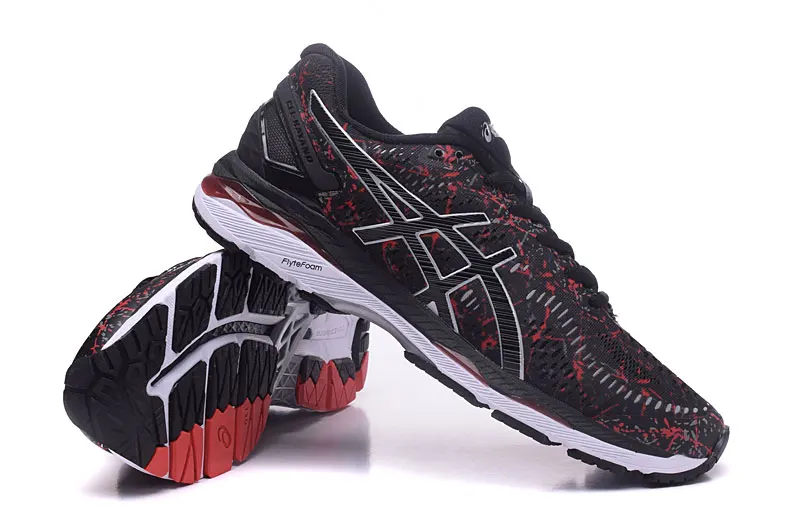 Оригинальные ASICS GEL-KAYANO для ночного бега спортивная мужская обувь унисекс 40-45 размер спортивная обувь мужские кроссовки для бега