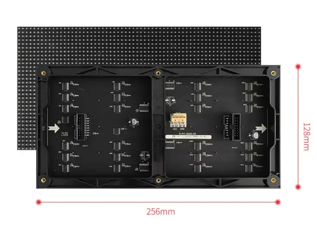 64x32 светодиодный знак RGB P4 светодиодный модуль видеостены P2.5 P3 P4 P5 P6 P8 P10 256x128 мм Высокая Серая Шкала светодиодный дисплей Крытый полноцветный светодиодный дисплей