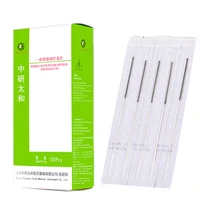 100pcsbox zhongyan taihe acupuncture needle disposable needle face beauty body acupuncture point massage needle