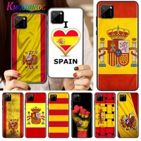 spain spanish flag silicone cover for realme v15 x50 x7 x3 superzoom q2 c11 c3 7i 6i 6s 6 global pro 5g phone case