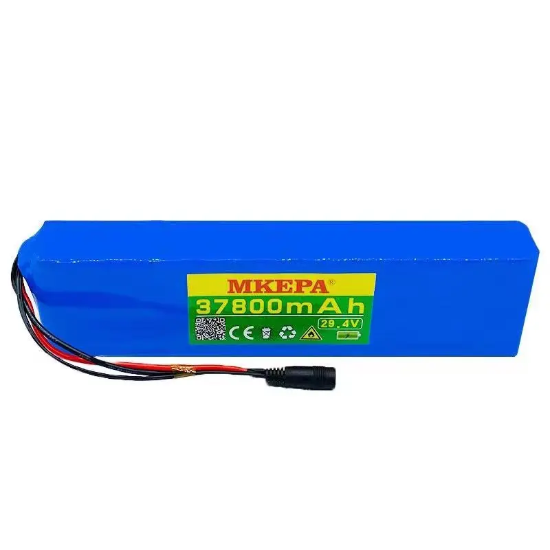 

New 7S4P 24V 27Ah electric bicycle motor ebike scooter li-ion battery pack 29.4v 18650 rechargeable batteries 27800 mah