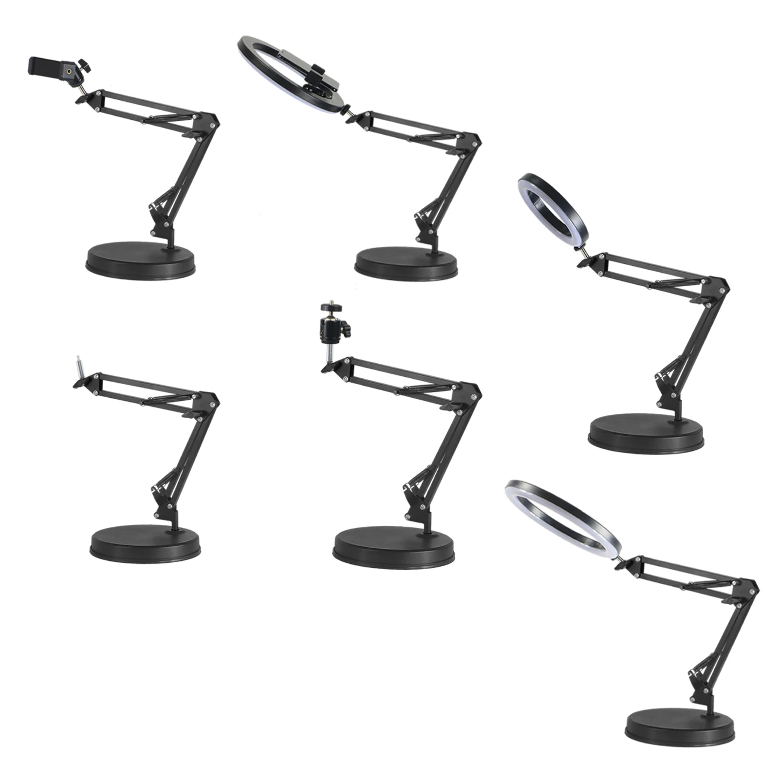 

Overhead Phone Holder Supplies for Live Stream Makeup Live Broadcast Webcam
